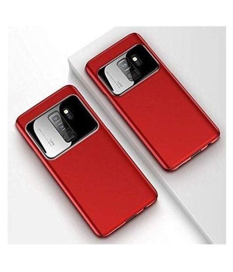 Xiaomi Redmi A1 Plain Cases Go Crazzy - Red - Plain Back Covers Online ...