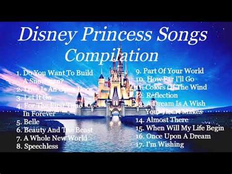 Disney Princess Playlist (64 Songs) | Featured Animation