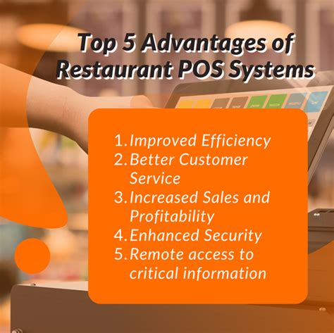 Top 5 Advantages of Restaurant POS Systems - C Tech System