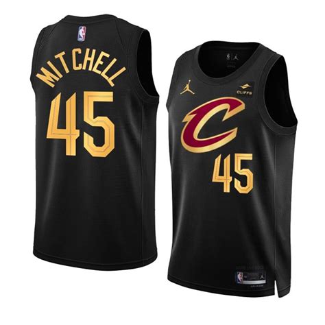 Donovan Mitchell 2022-23 Cleveland Cavaliers #45 Statement Edition ...