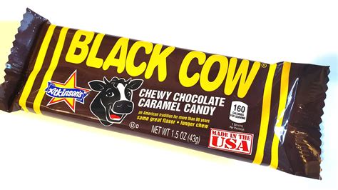 BLACK COW CANDY BAR - Taste of Amish