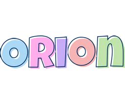 Orion Logo | Name Logo Generator - Candy, Pastel, Lager, Bowling Pin, Premium Style