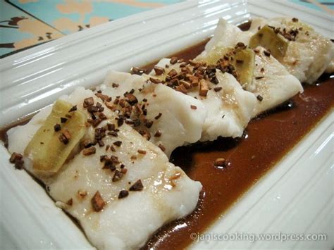 Steamed Cream Dory with Light Soy Sauce – Jan Is Cooking | Cream dory recipe fish, Cream dory, Food