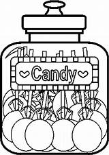 Printable Candy Bar Coloring Pages sketch template