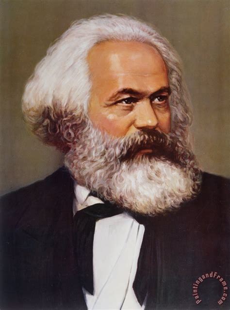 Others Portrait of Karl Marx painting - Portrait of Karl Marx print for ...