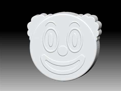 STL file CLOWN EMOJI SOLID SHAMPOO AND MOLD FOR SOAP PUMP・3D print ...