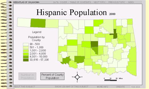 Hispanic Population in Oklahoma