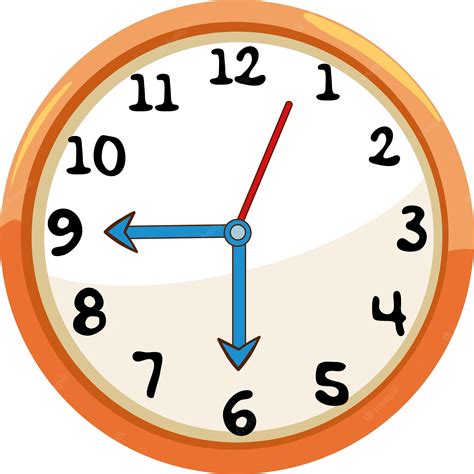 Premium Vector | Clock vector isolated illustration design