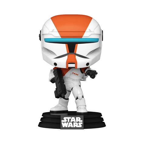 Funko POP! Star Wars: Republic Commando Boss Glow-in-the-Dark 3.75-in Bobblehead Vinyl Figure ...