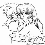 Inuyasha coloring pages  80 Free WONDER DAY sketch template