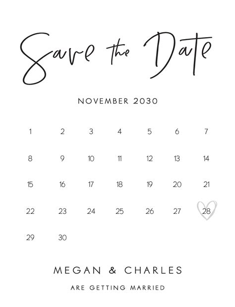 Customise Clair De Lune Save The Date by Paperlust