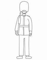 Guard coloring Page  Download Free For Kids Best sketch template