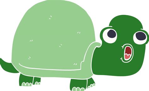 cartoon doodle shocked turtle 12147503 Vector Art at Vecteezy