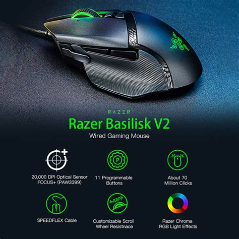 Razer Basilisk V2 Gaming Mouse – iGamerWorld