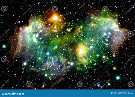 Space Nebula. Star Formation Stock Illustration - Illustration of space, science: 139680577