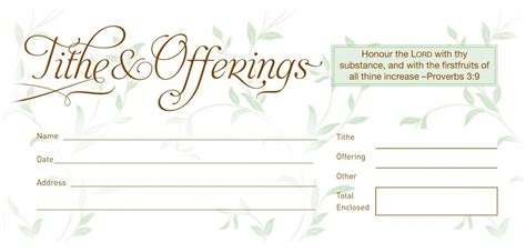 Envelope: Tithe and Offering - B&H Publishing