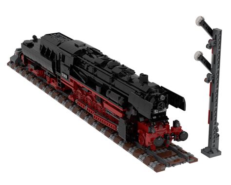 LEGO MOC German Class 52.80 Steam Locomotive by TOPACES | Rebrickable - Build with LEGO