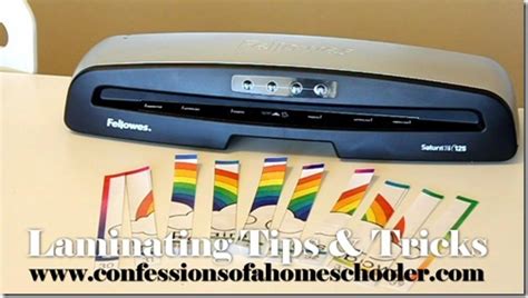 Laminating Tips & Tricks - Confessions of a Homeschooler