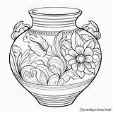 Pottery Coloring Pages  Free & Printable sketch template