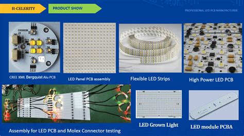 Professional Led Pcb Manufacture - H-CELERITY