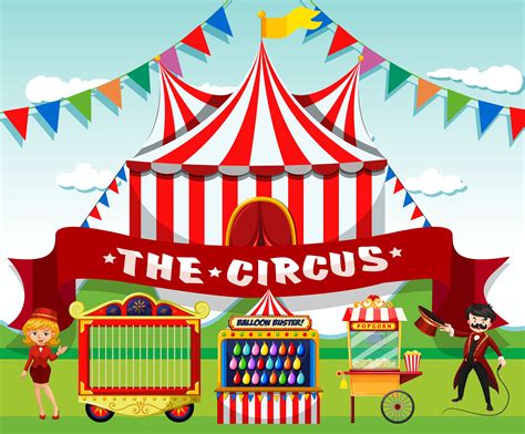 🔥 Free Download Big Top Circus Background With Banner by @derekjones | WallpaperSafari