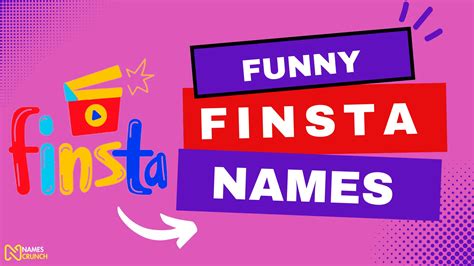 600+ Cool & Funny Finsta Names - Names Crunch