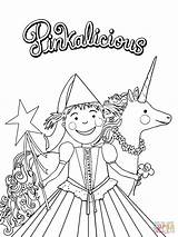 Pinkalicious coloring pages To Download And Print For Free sketch template