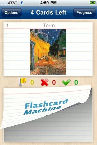 Flashcard Machine App for Free - iphone/ipad/ipod touch