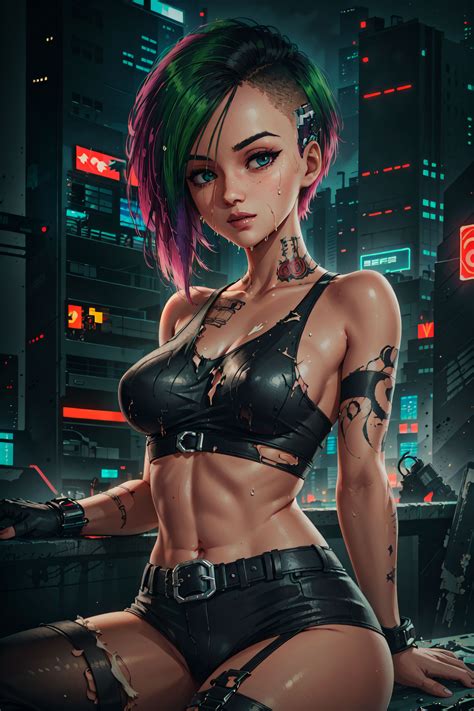 Judy Alvarez (Cyberpunk 2077) by Dantegonist on DeviantArt