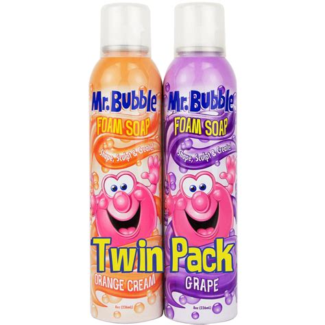 (2 Pack) Mr. Bubble Foam Soap, Rotating Colors, 8 Oz - Walmart.com ...
