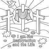 Jesus At Easter Coloring Pages Religious easter coloring sketch template