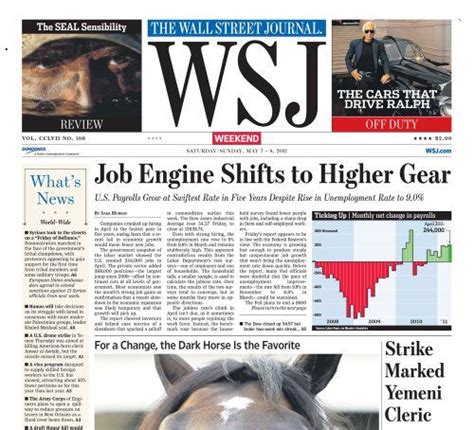 Inside WSJ Weekend, you’ll discover fresh features, expanded coverage ...