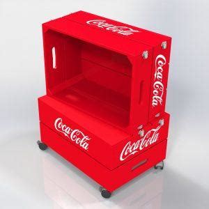 Retail Display Crates | Bespoke Merchandisers & Retail Shelving