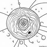 Galactic Nebula Coloring Page  Coloring Pagescom sketch template