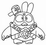 Brawl Squeak Stars Coloring Pages Wonder Sketch Page sketch template