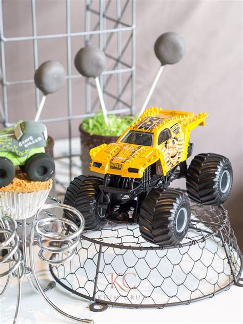 Kara's Party Ideas Monster Truck Monster Jam Birthday Party | Kara's Party Ideas