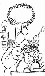 Beaker Coloring Page Coloring Pages sketch template