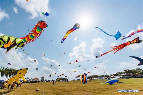 Annual international kite festival kicks off in Malaysia (4) - People's Daily Online