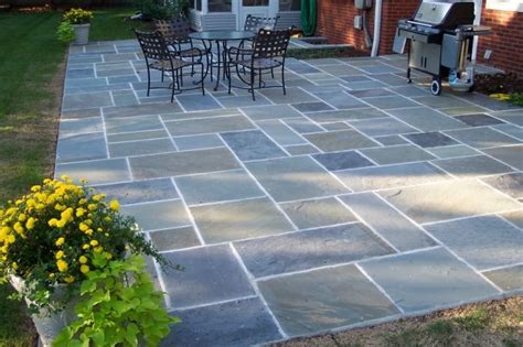 Blue Stone Patio Designs - Home Decorating Ideas - Avemod.com | Patio stones, Stone patio ...