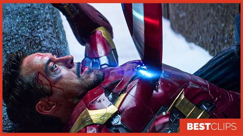 Iron Man vs Captain America - Final Fight Scene | Captain America Civil War (2016) Movie CLIP 4K ...