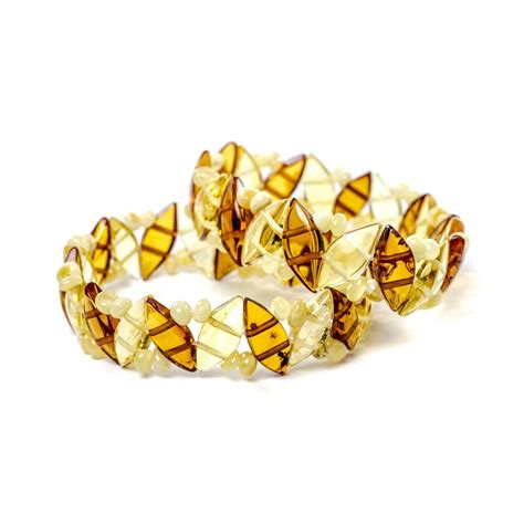 Bright Amber Bracelet "Crystal" - Amber Queen - Buy Now