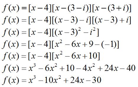 Complex Conjugates Theorem