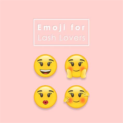 Emojis for lash lovers | Lashes fake eyelashes, Fake eyelashes, For lash