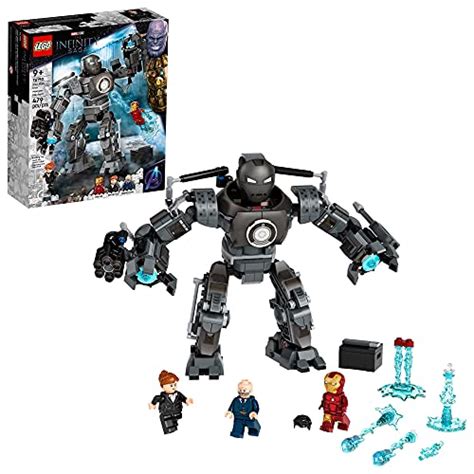 LEGO Marvel Iron Man: Iron Monger Mayhem 76190 Collectible Building Kit with Iron Man, Obadiah ...