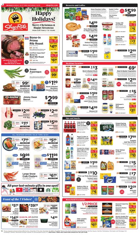 ShopRite Weekly Circular Preview December 17 - December 23, 2023