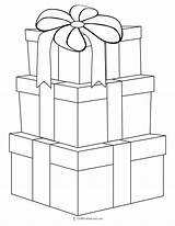 Christmas Gift Box Coloring Page At Getcolorings Com  Vrogueco sketch template