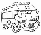 Cute Ambulance Coloring Page  Download Print Or Color Online For Free sketch template
