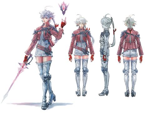 Alisaie Concept Art - Final Fantasy XIV: Endwalker Art Gallery Game Character Design, Character ...