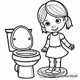 Potty Training Coloring Pages  Free & Printable sketch template