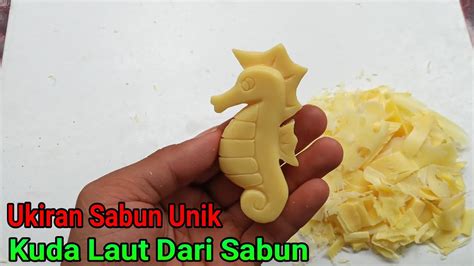 Ukiran Sabun | Cara Membuat Ukiran Sabun Bentuk Hewan | Kuda Laut - YouTube